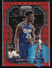2020-21 Panini Prizm Red Wave Prizm #233 Harry Giles III Sacramento Kings